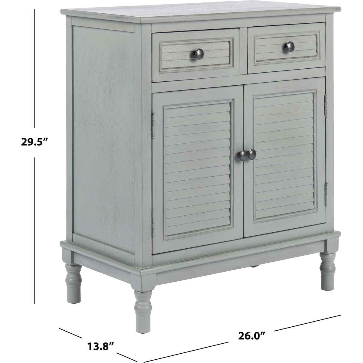 Talita 2 Drawer 2 Door Sideboard Distressed Gray