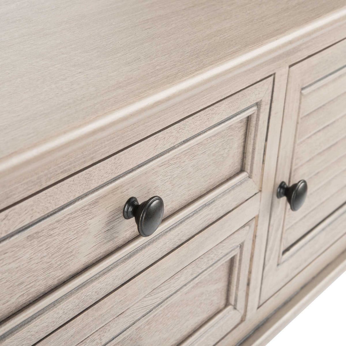 Talita 2 Drawer 2 Door Console Table Greige