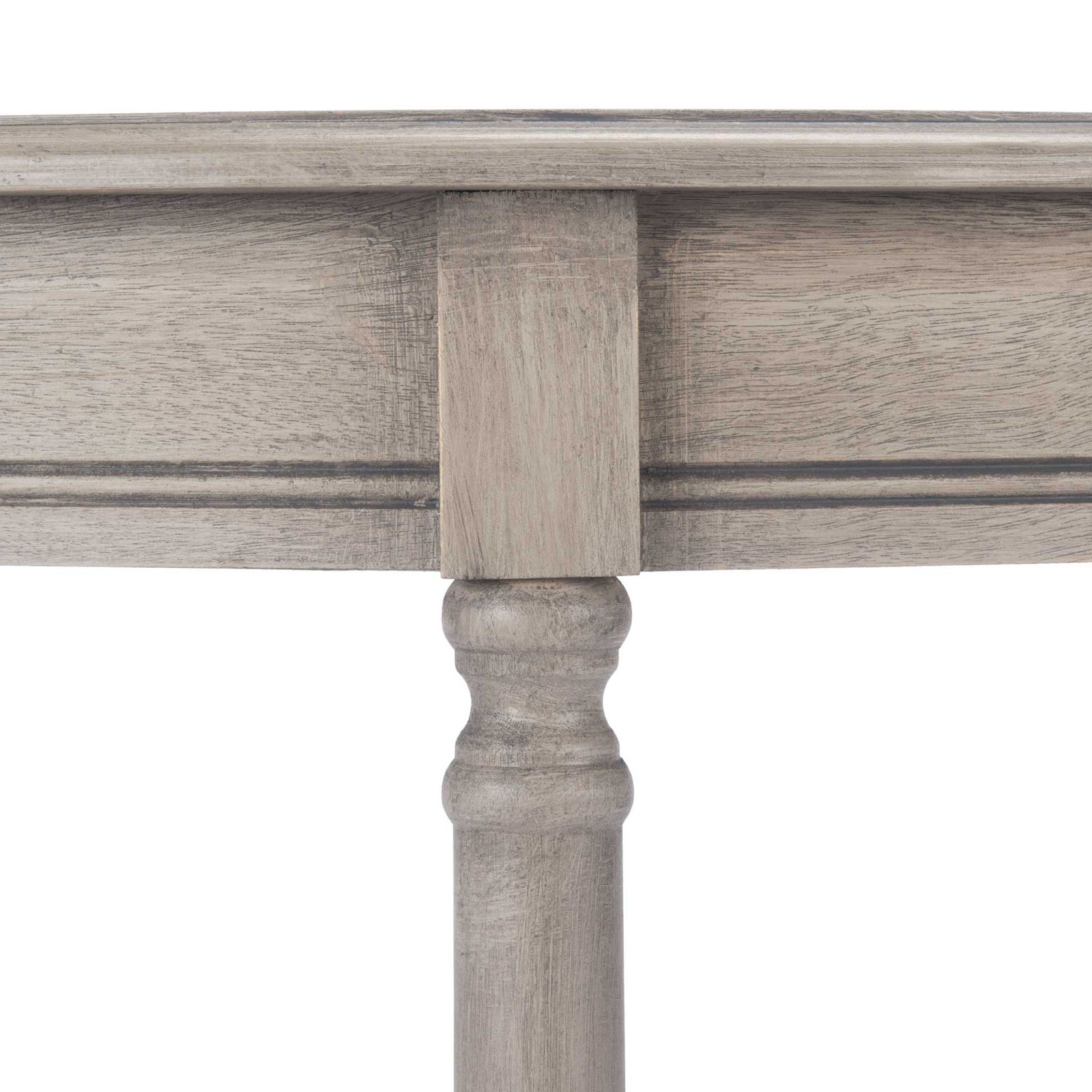 Tichka Half Round Console Table Greige
