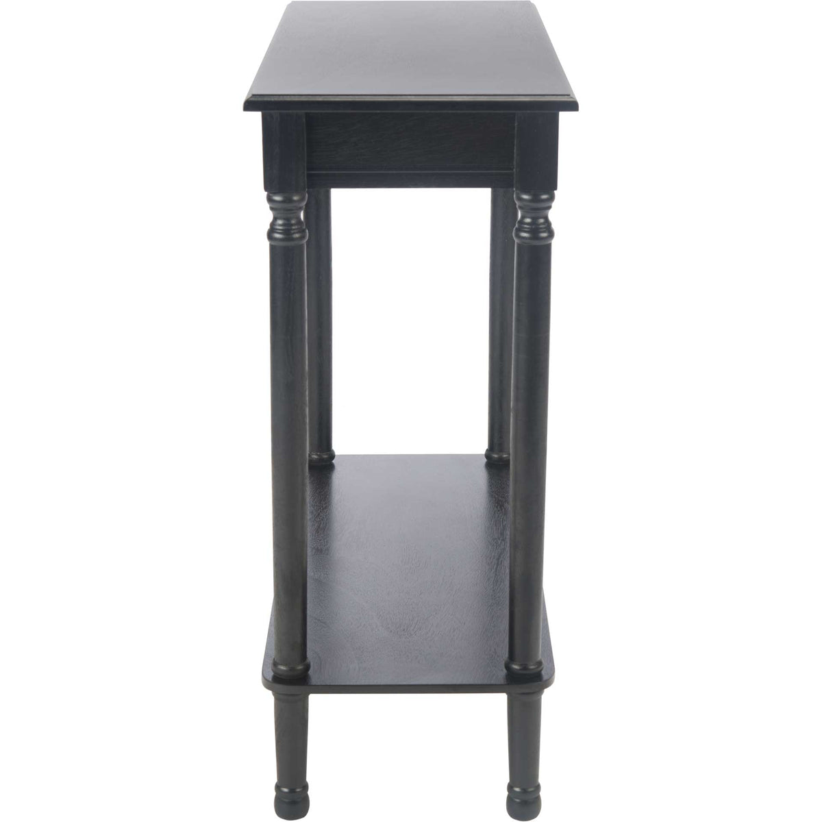 Tichka Rectangular Console Table Black