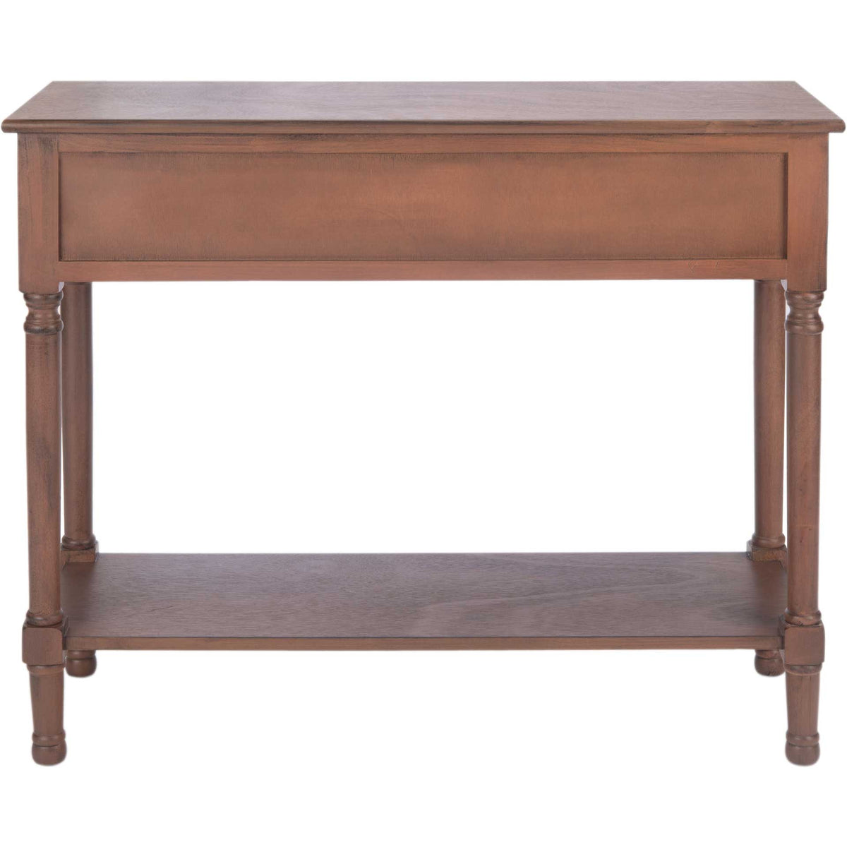 Alessa 2 Drawer Console Table Brown