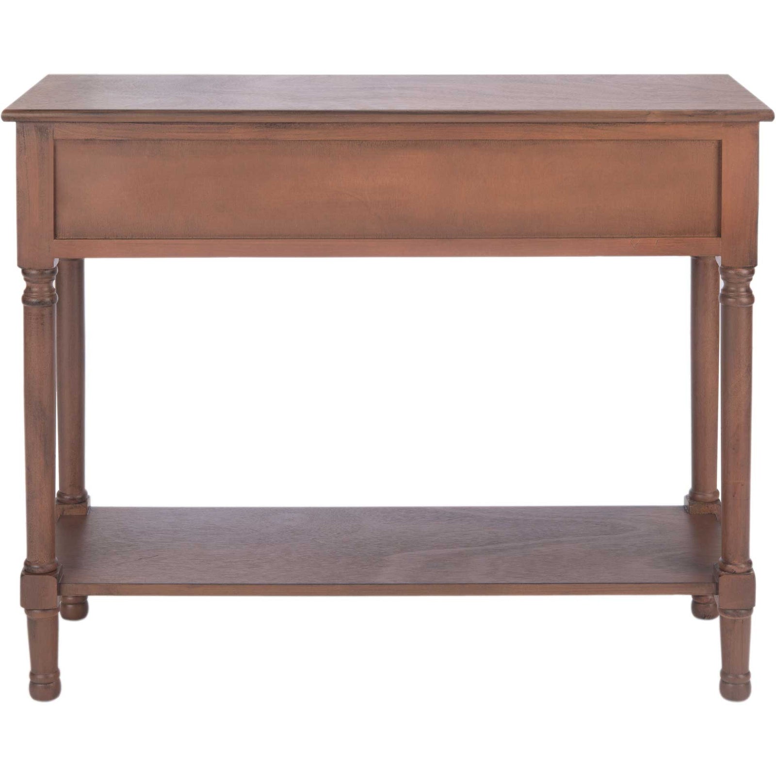 Alessa 2 Drawer Console Table Brown