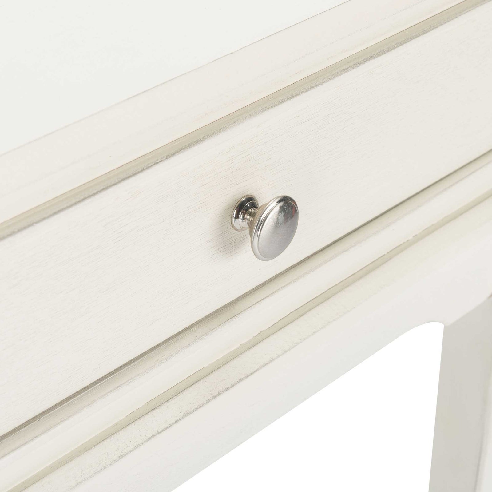 Ophelia 2 Drawer Console Table Distressed White