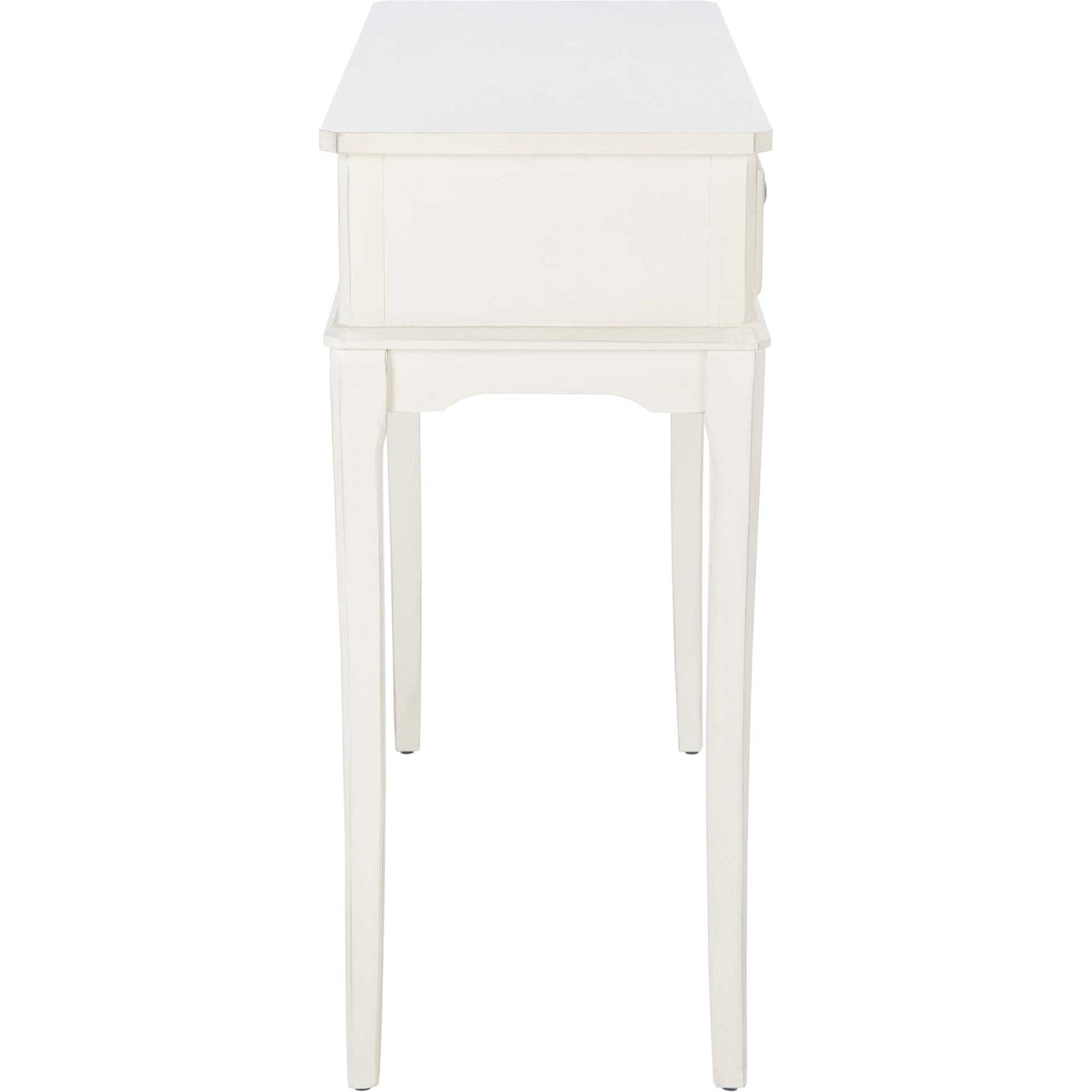 Ophelia 2 Drawer Console Table Distressed White