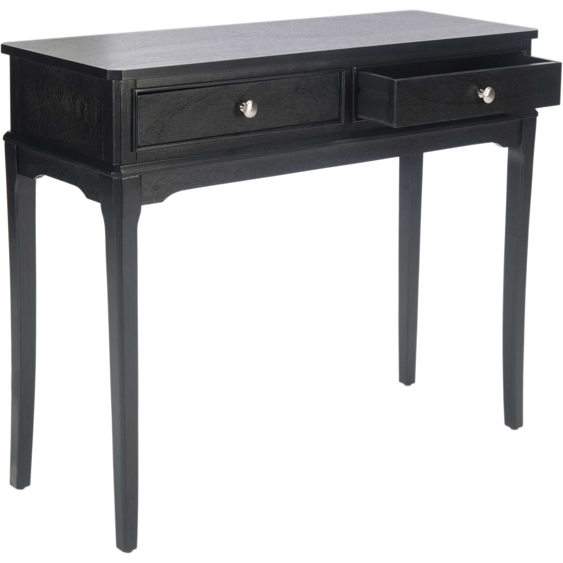 Ophelia 2 Drawer Console Table Black