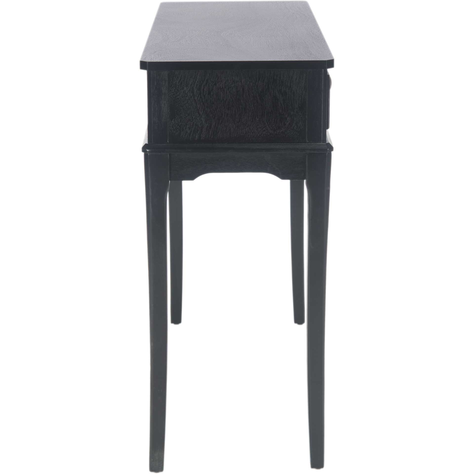 Ophelia 2 Drawer Console Table Black