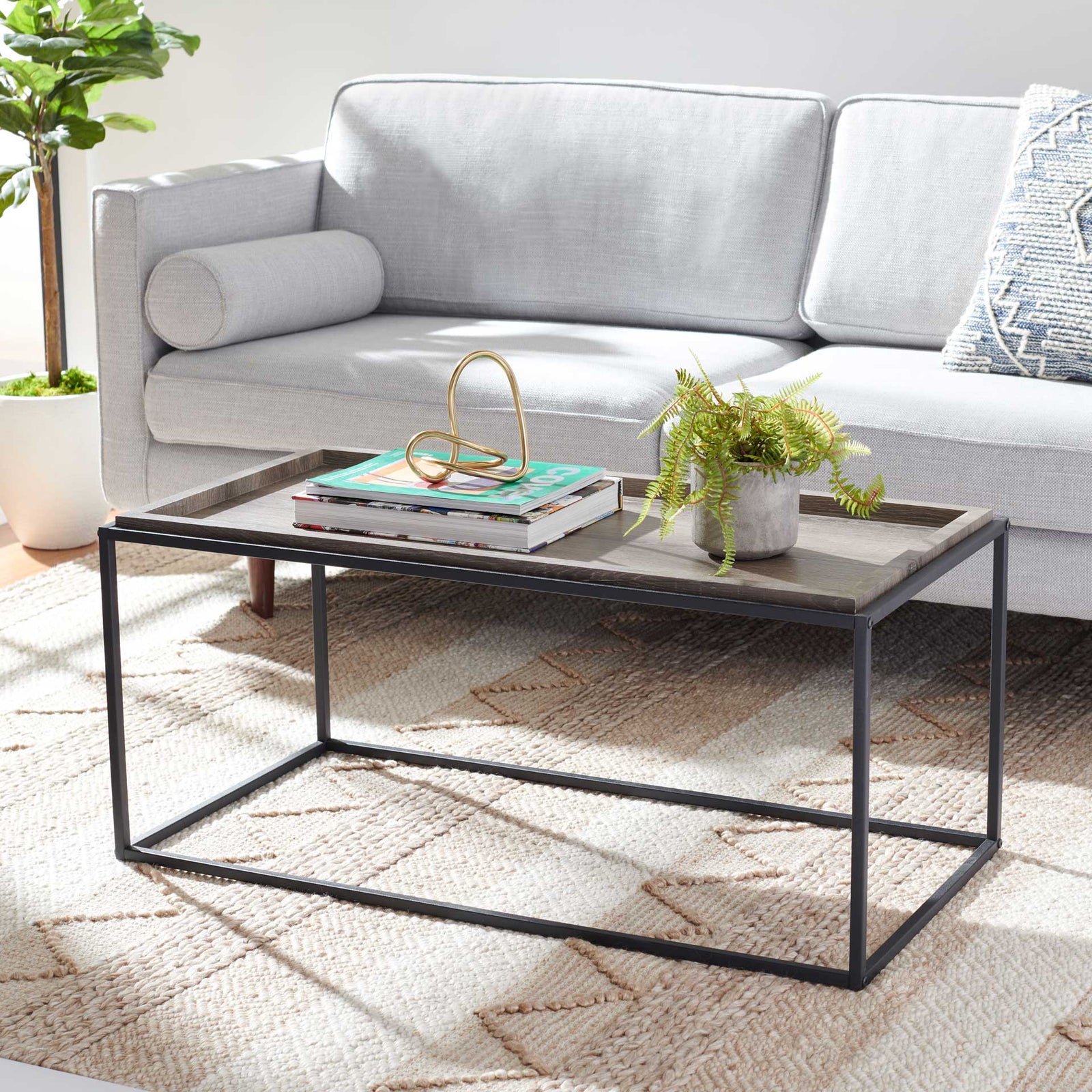 Andino Coffee Table Brown/Black