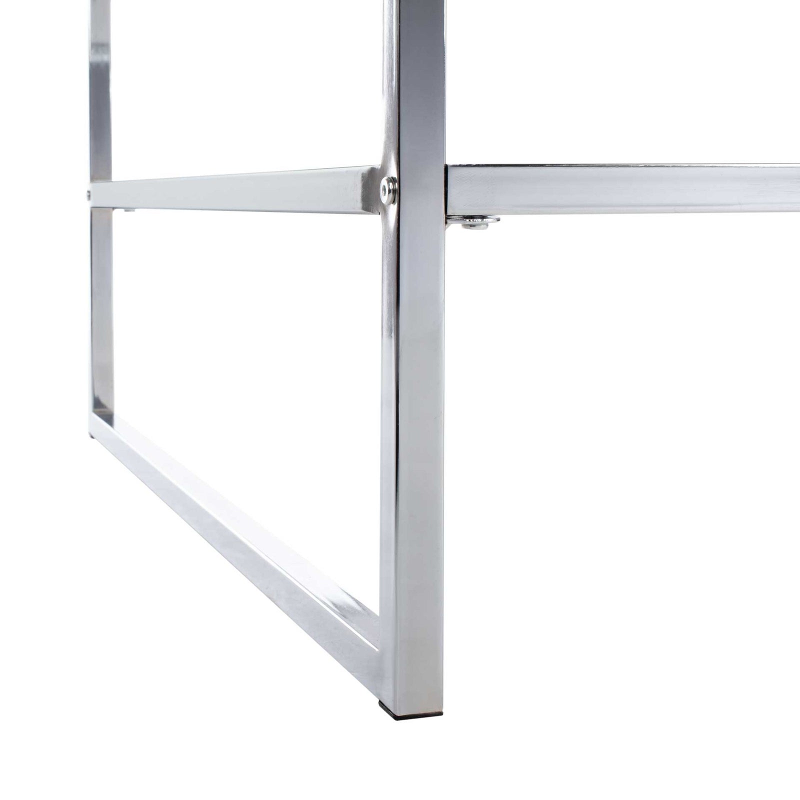 Alina 2 Tier Square Coffee Table White