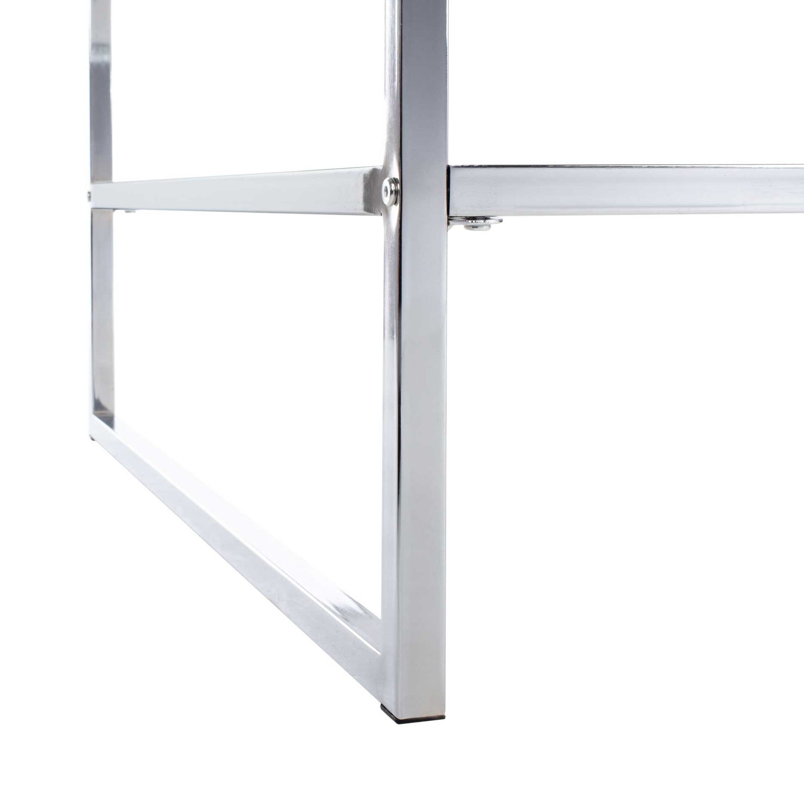 Raul 2 Tier Square Coffee Table White