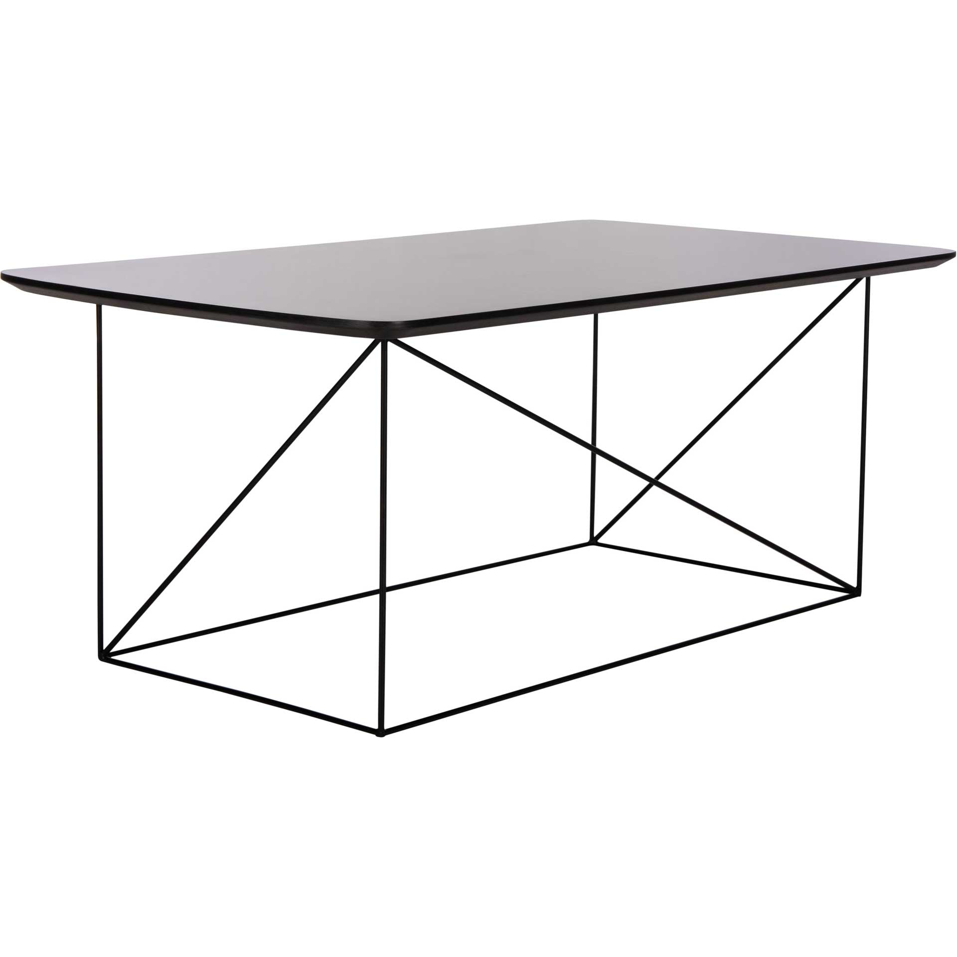 Ryder Coffee Table Gray/Black