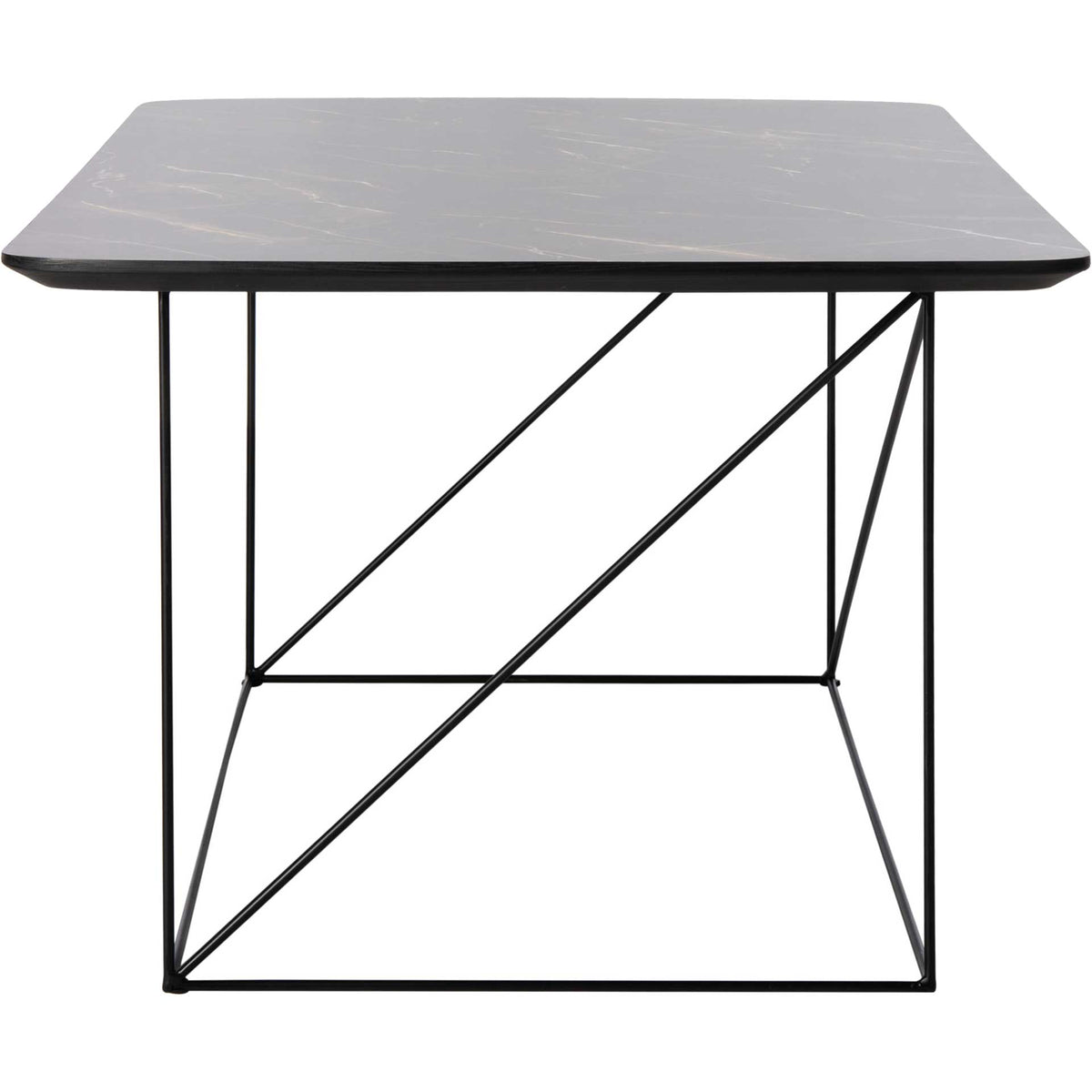 Ryder Coffee Table Dark Sandstone/Black