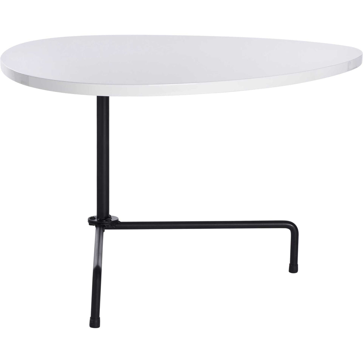 Beningo Tripod Coffee Table White/Black