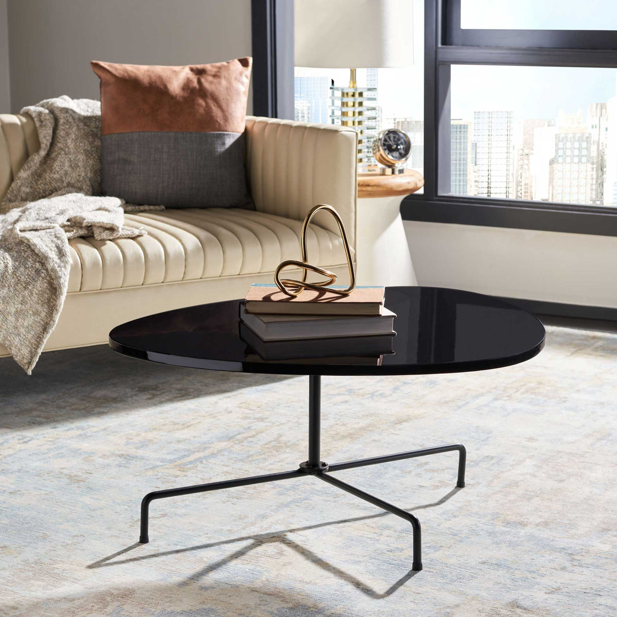 Beningo Tripod Coffee Table Black