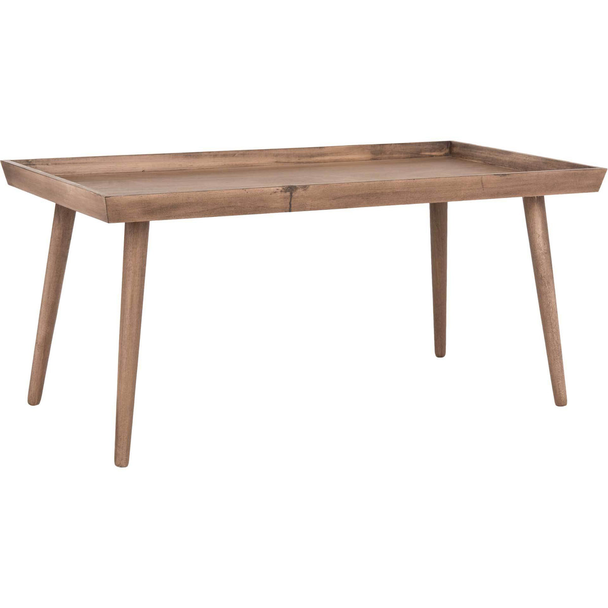 Norah Tray Top Coffee Table Desert Brown