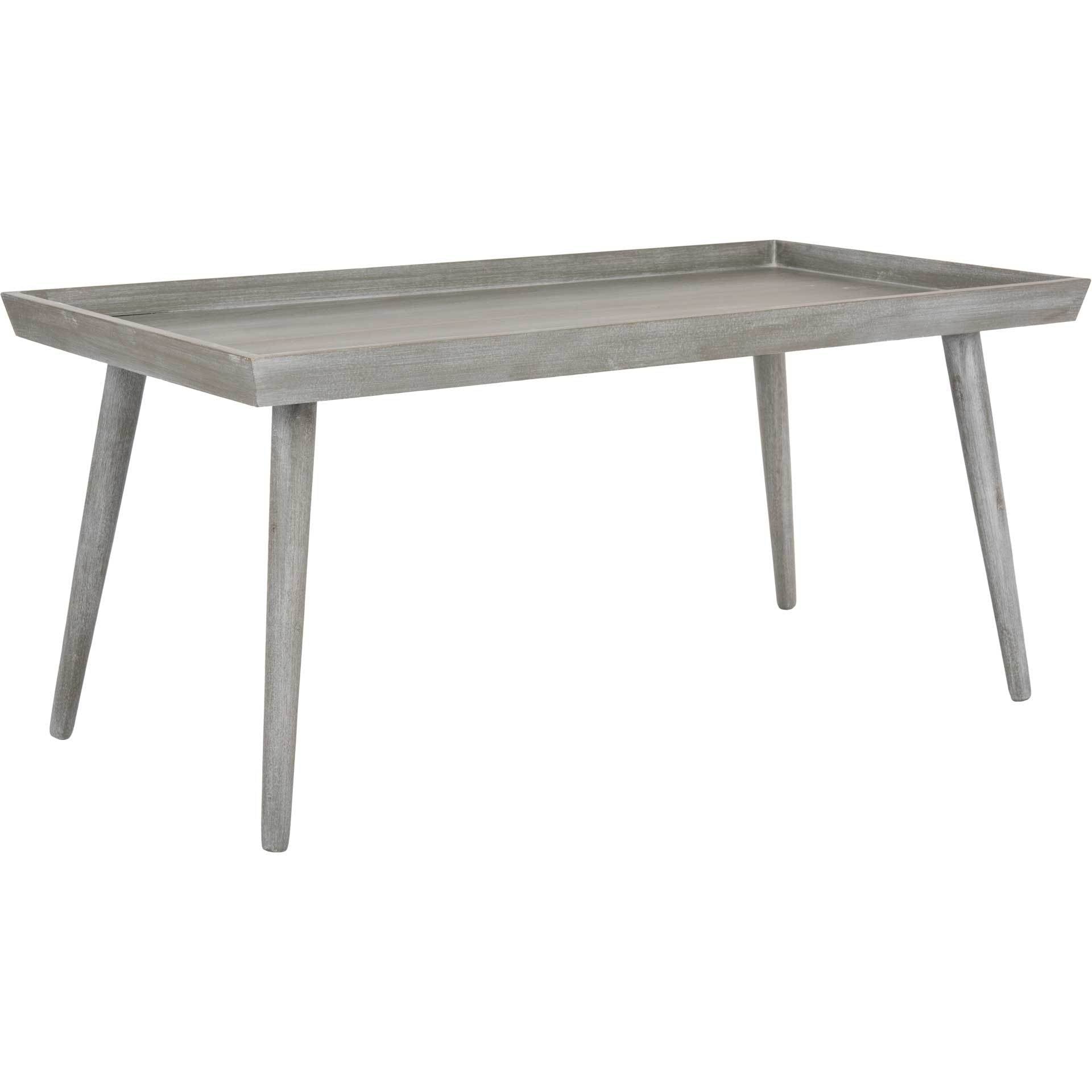 Norah Tray Top Coffee Table Slate Gray