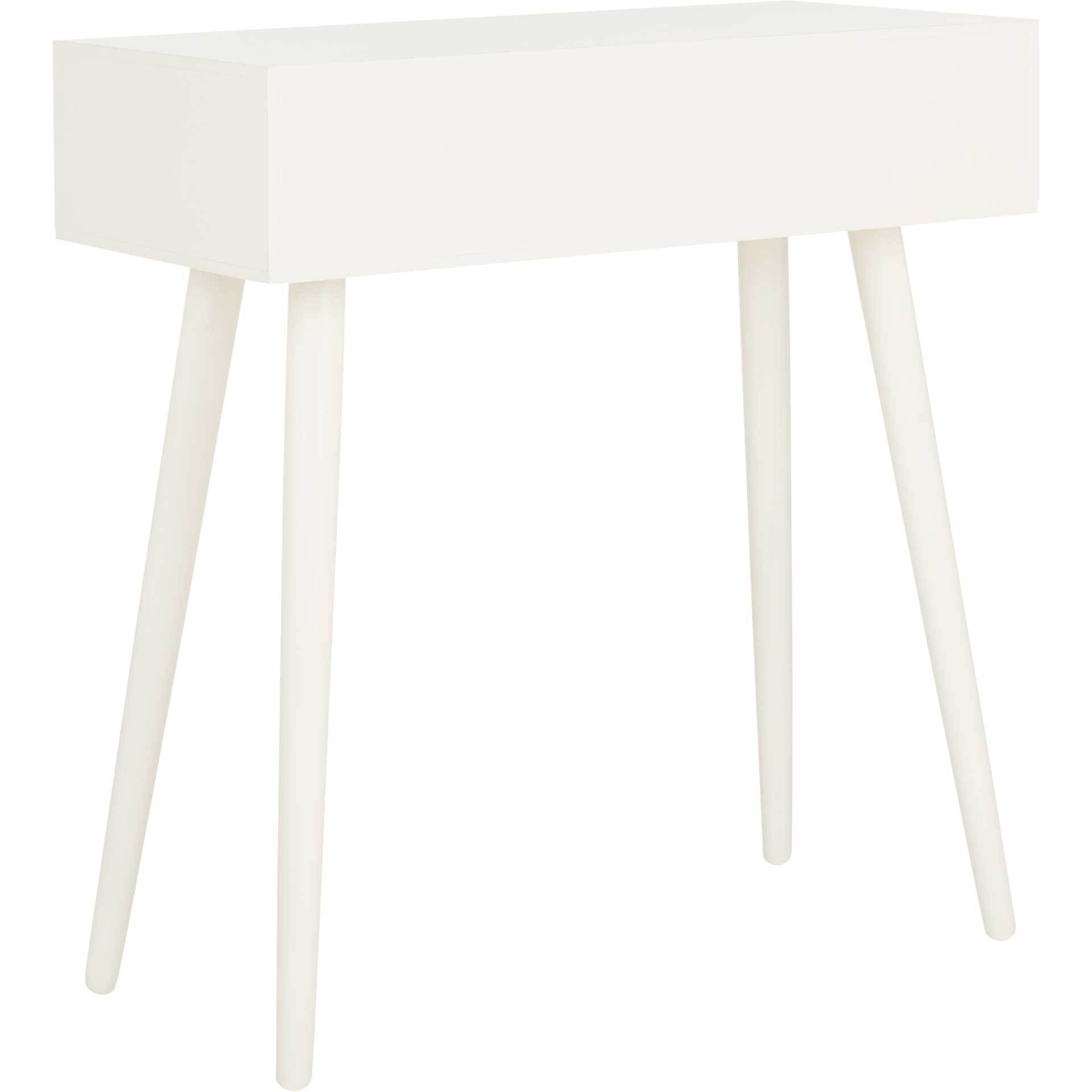 Deandre 2 Drawer Console Distressed White