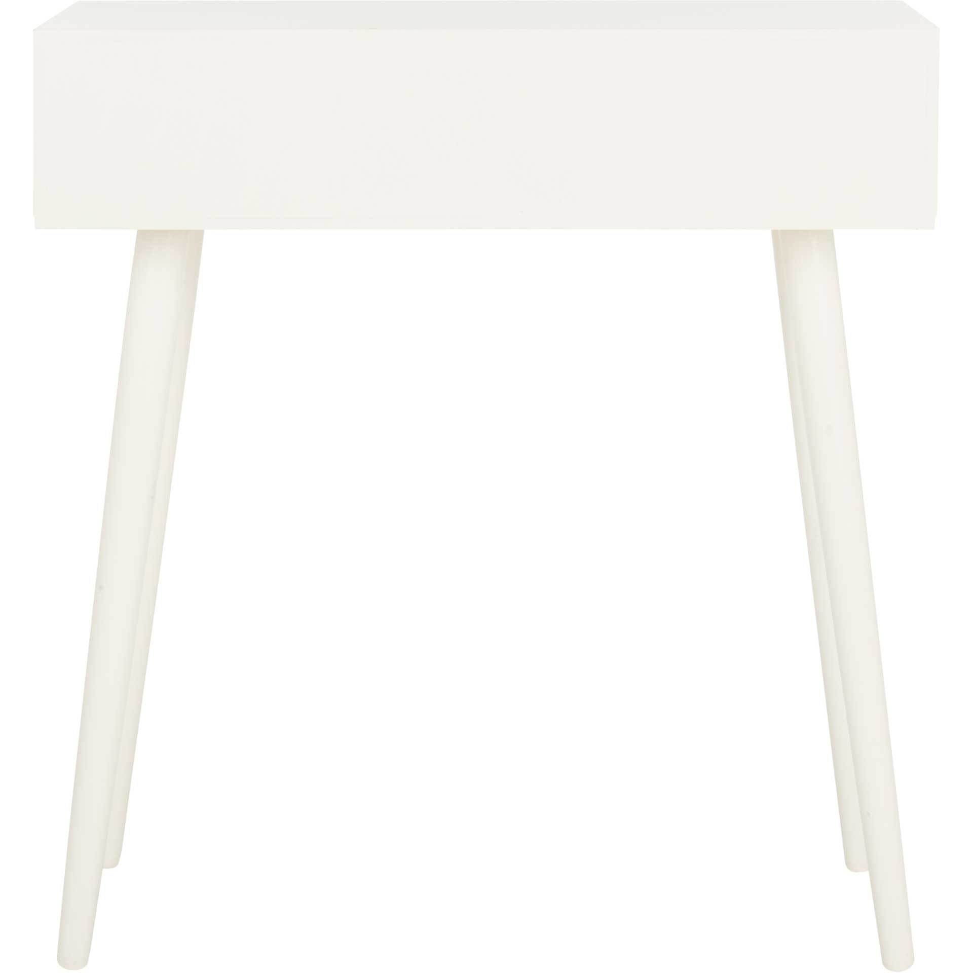 Deandre 2 Drawer Console Distressed White