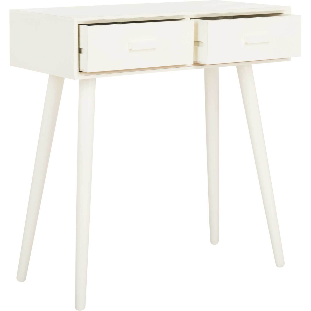 Deandre 2 Drawer Console Distressed White