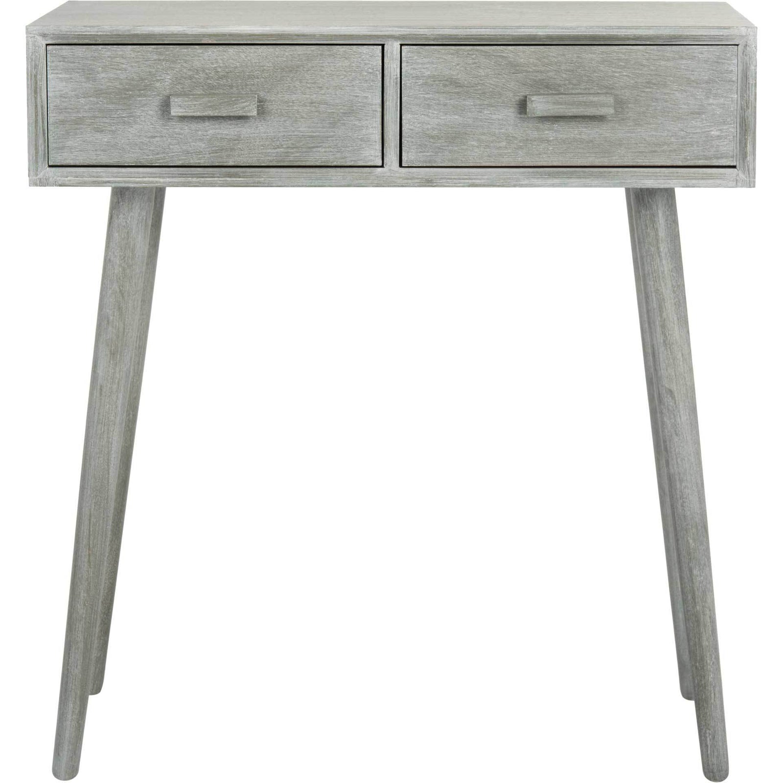 Deandre 2 Drawer Console Slate Gray