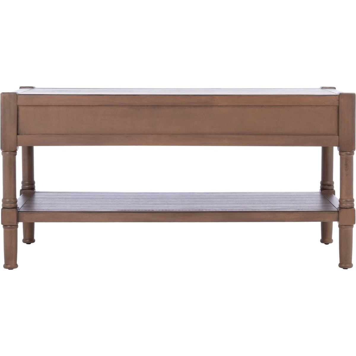 Fidelma 2 Drawer Coffee Table Brown