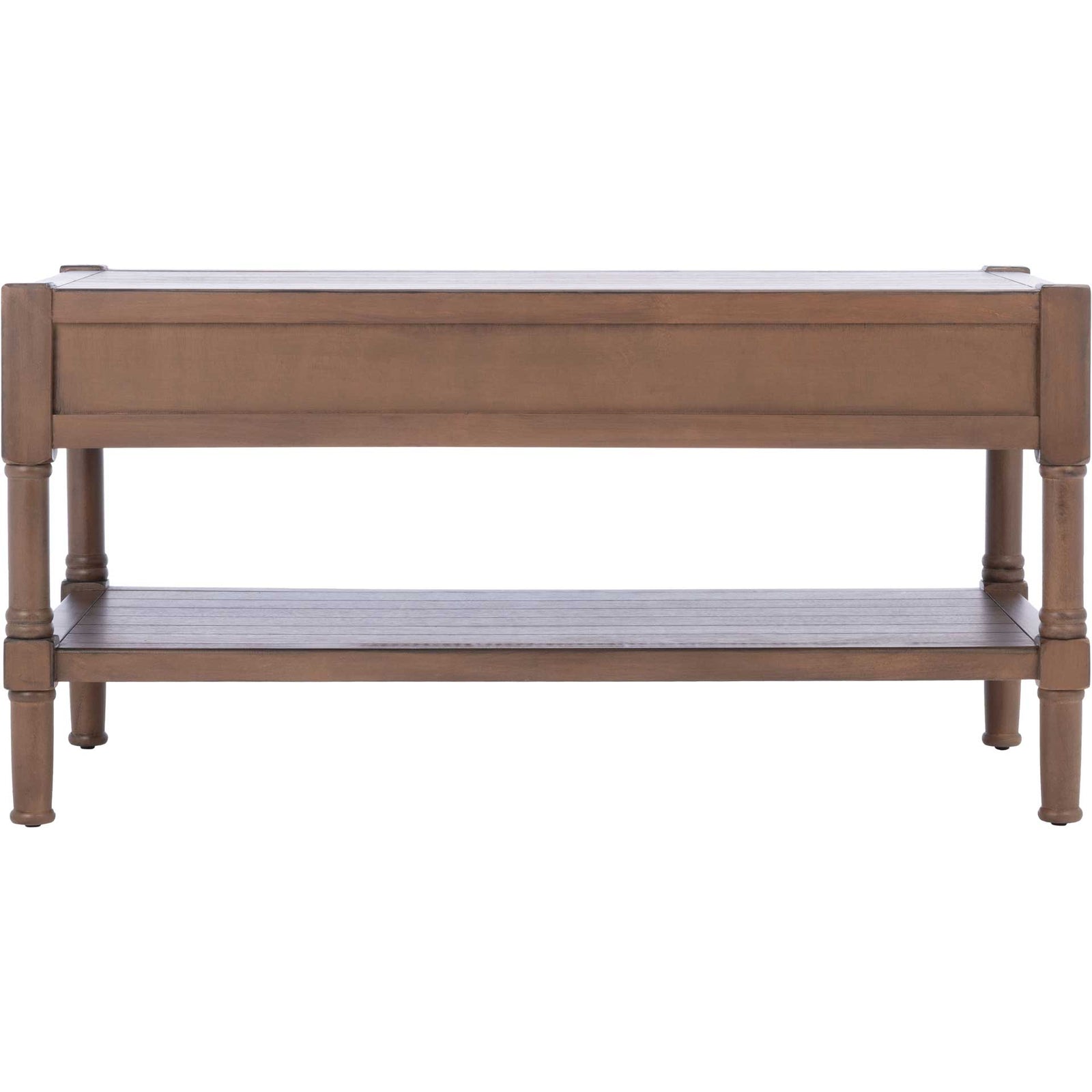 Fidelma 2 Drawer Coffee Table Brown