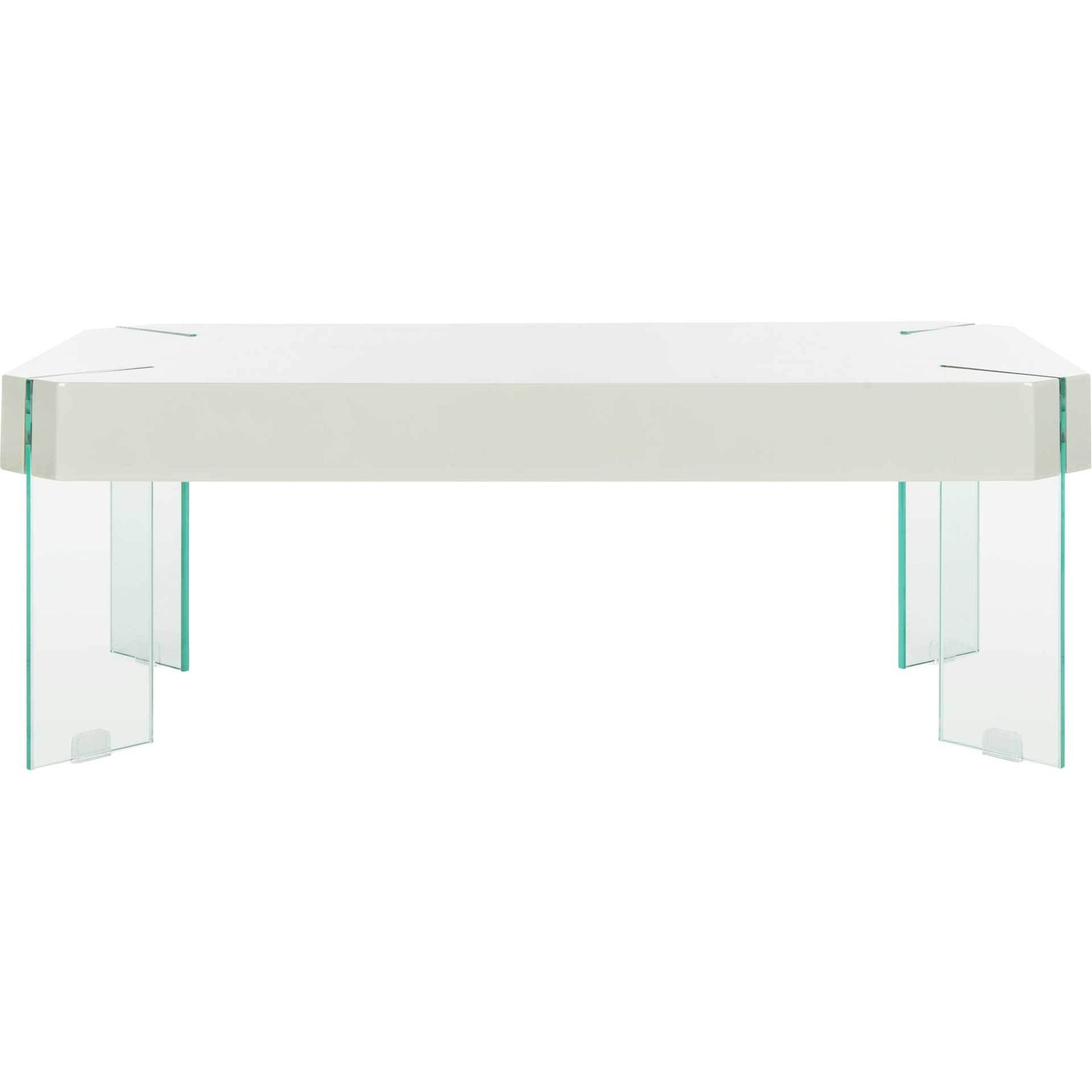 Kasen Glass Leg Coffee Table