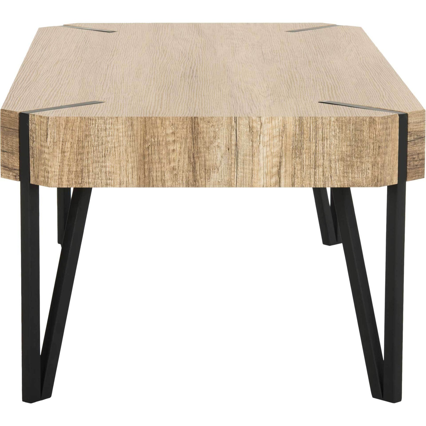 Livia Wood Top Coffee Table - Froy.com
