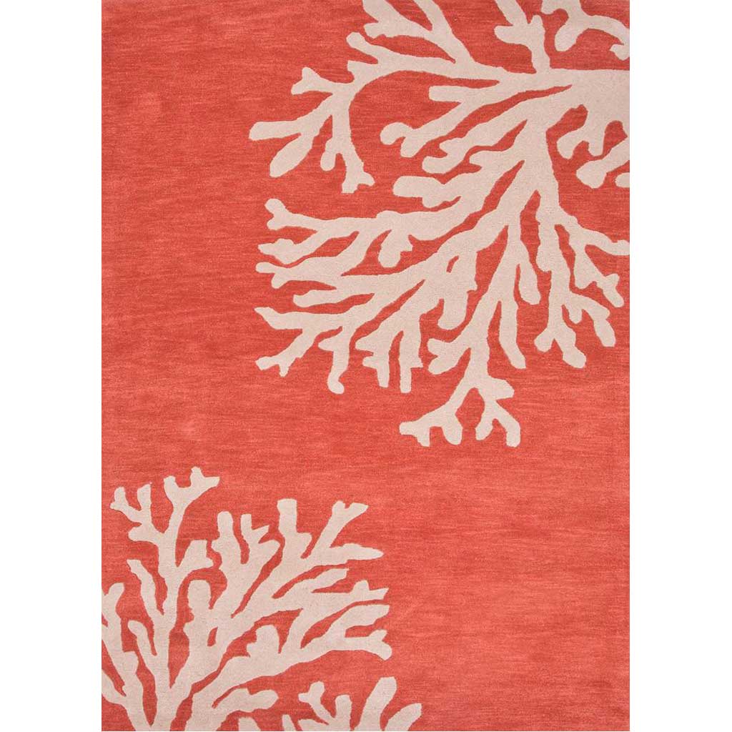 Coastal Seaside Bough Apricot Brandy/Doe Skin Area Rug