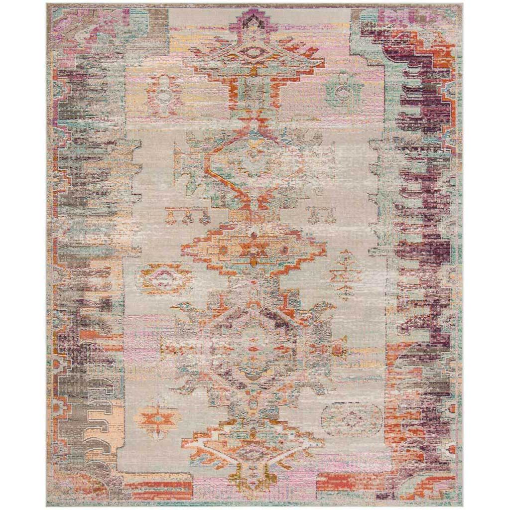 Crystal Light Gray/Purple Area Rug - Froy.com
