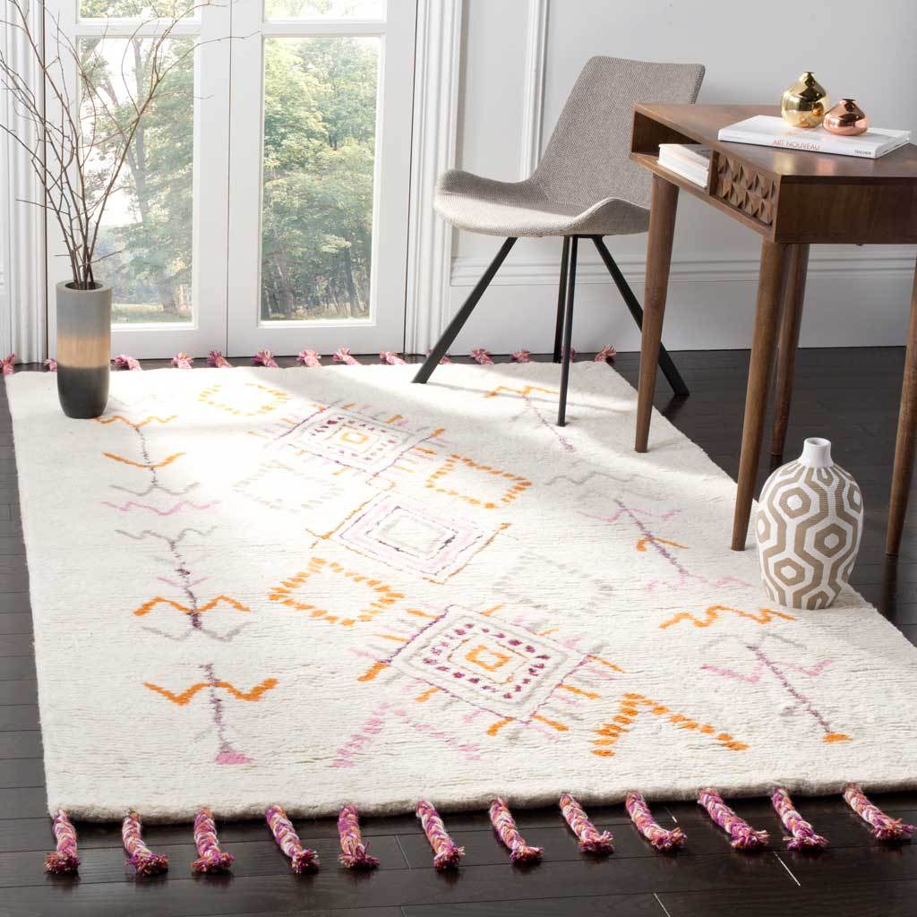 Casablanca Transitional Ivory/Multi Area Rug - Froy.com