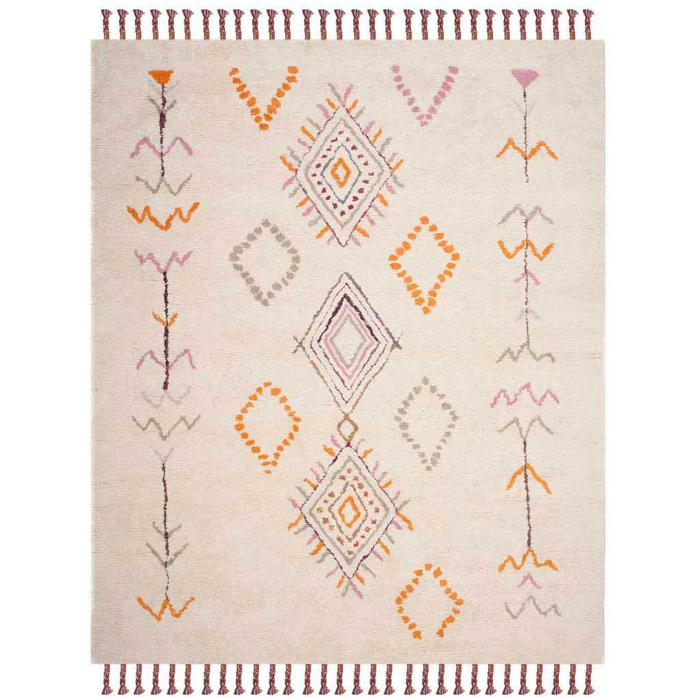 Casablanca Transitional Ivory/Multi Area Rug - Froy.com
