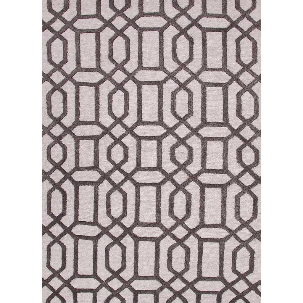 City Bellevue Antique White/Liquorice Area Rug