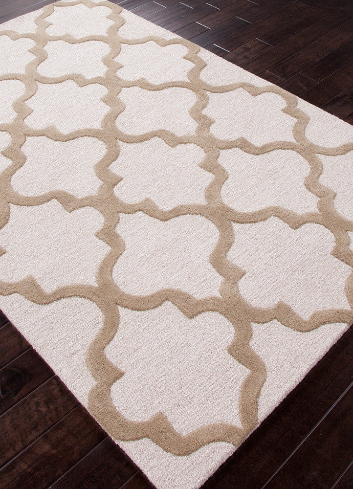 City Miami White/Lead Gray Area Rug