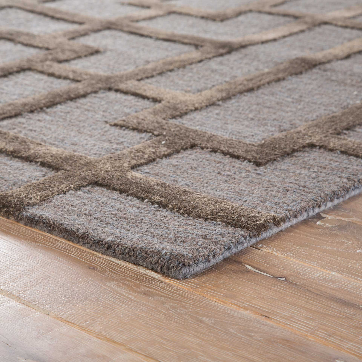 City Dallas Deep Blue/Black Coffee Area Rug