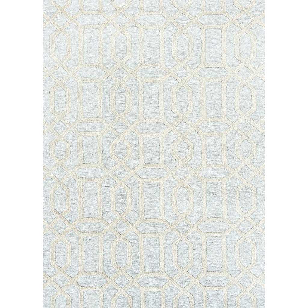 City Bellevue Pastel Blue/Fog Area Rug