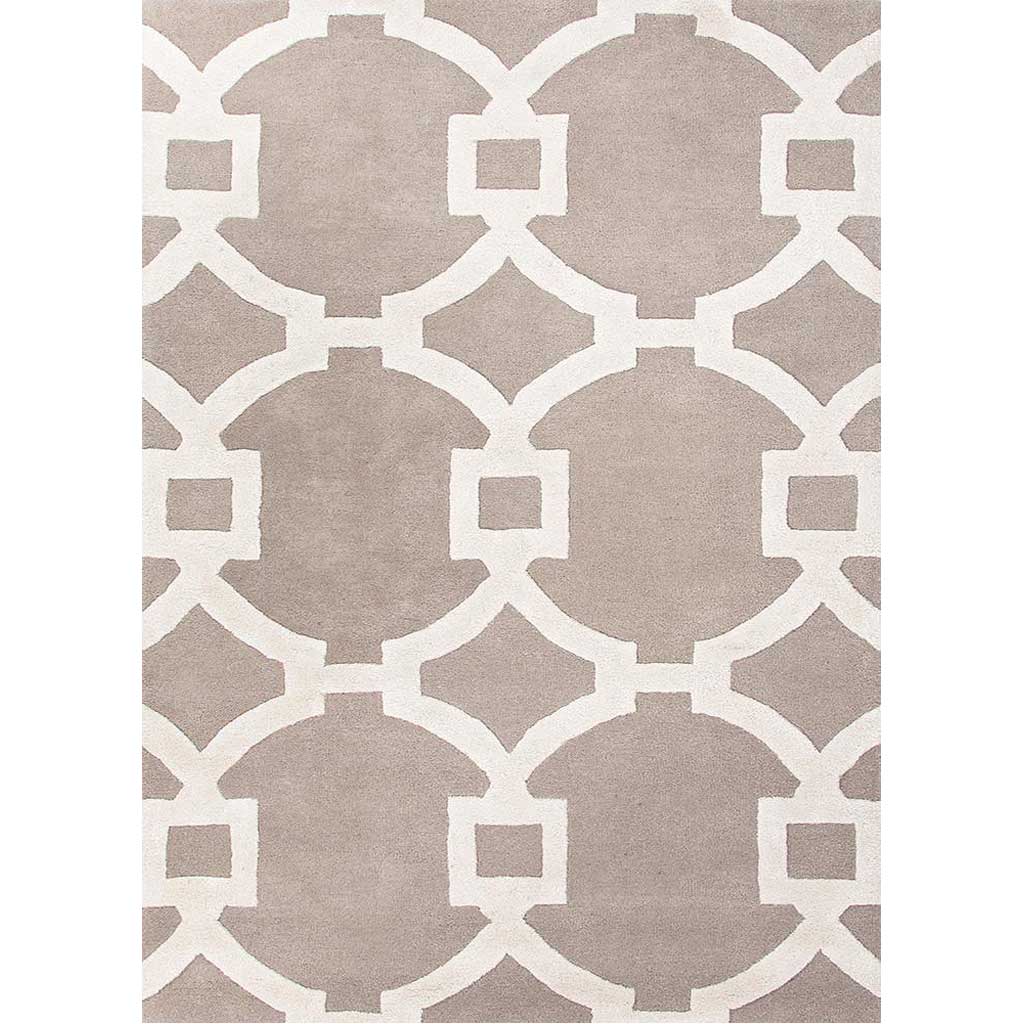 City Regency Ashwood/White Area Rug