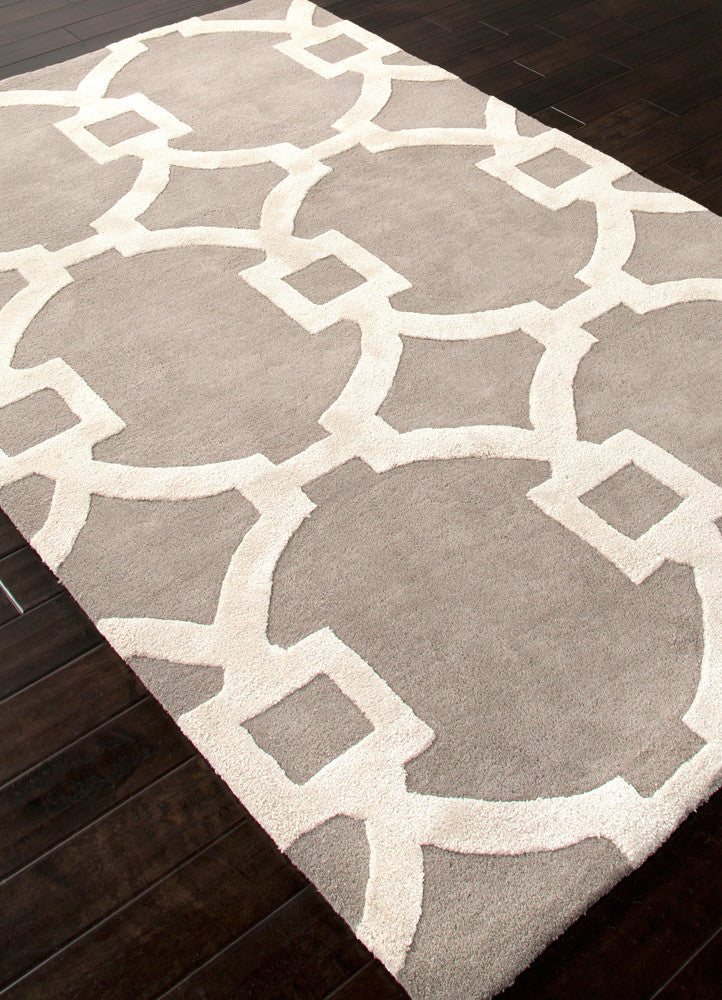 City Regency Ashwood/White Area Rug