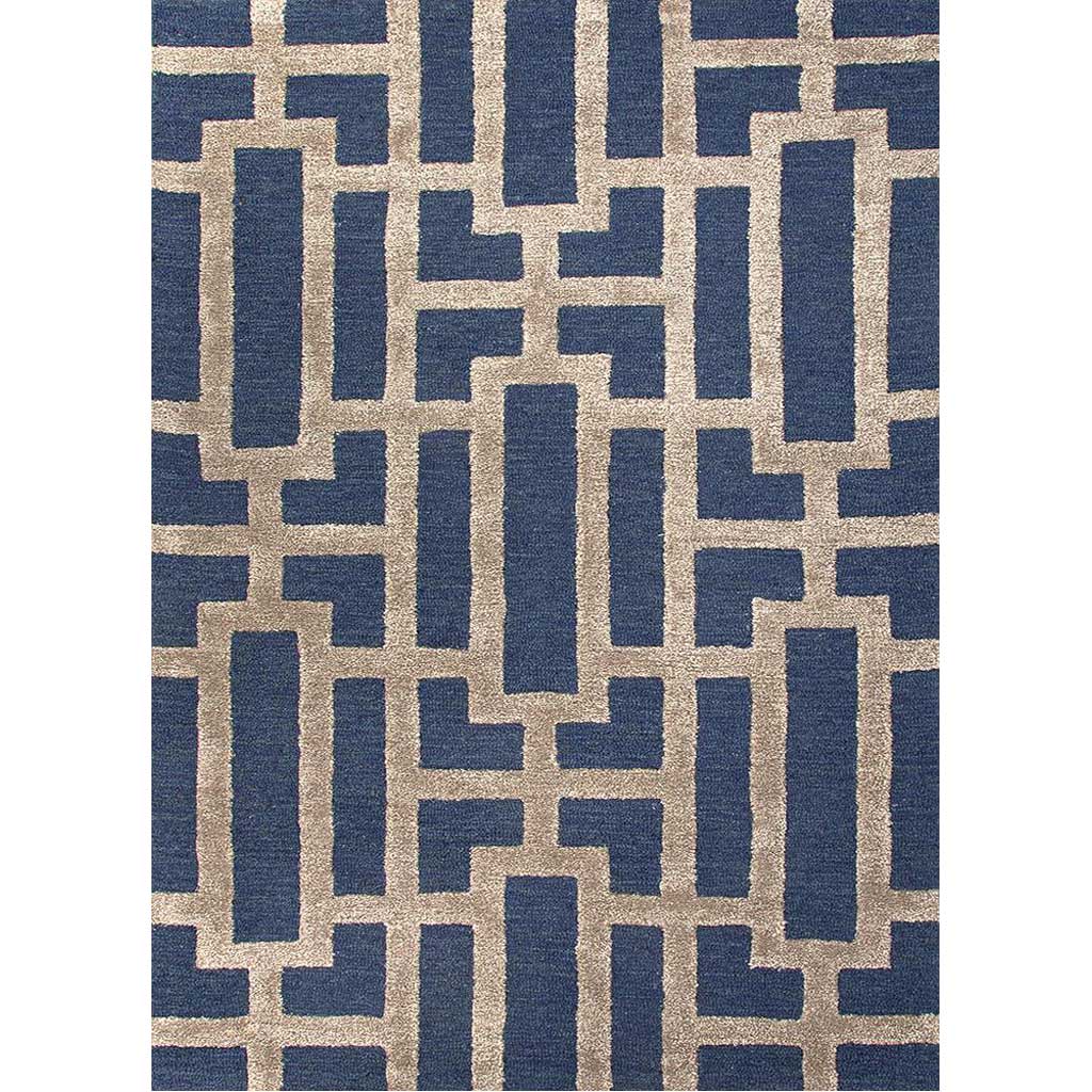 City Dallas Deep Navy/Dark Gray Area Rug