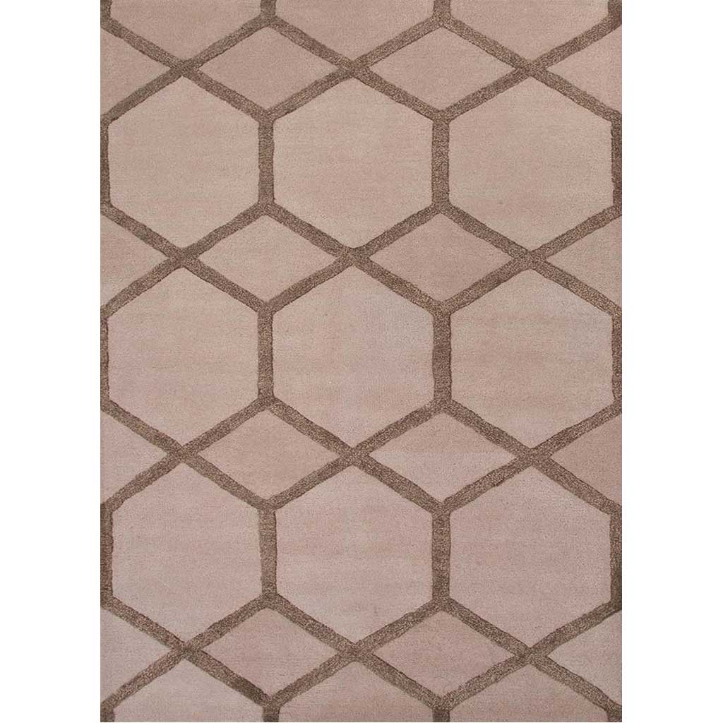 City Chicago Antique White/Dark Gray Area Rug