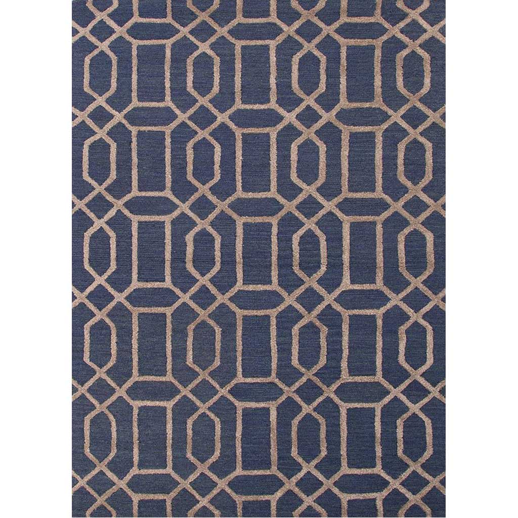 City Bellevue Deep Navy/Dark Gray Area Rug