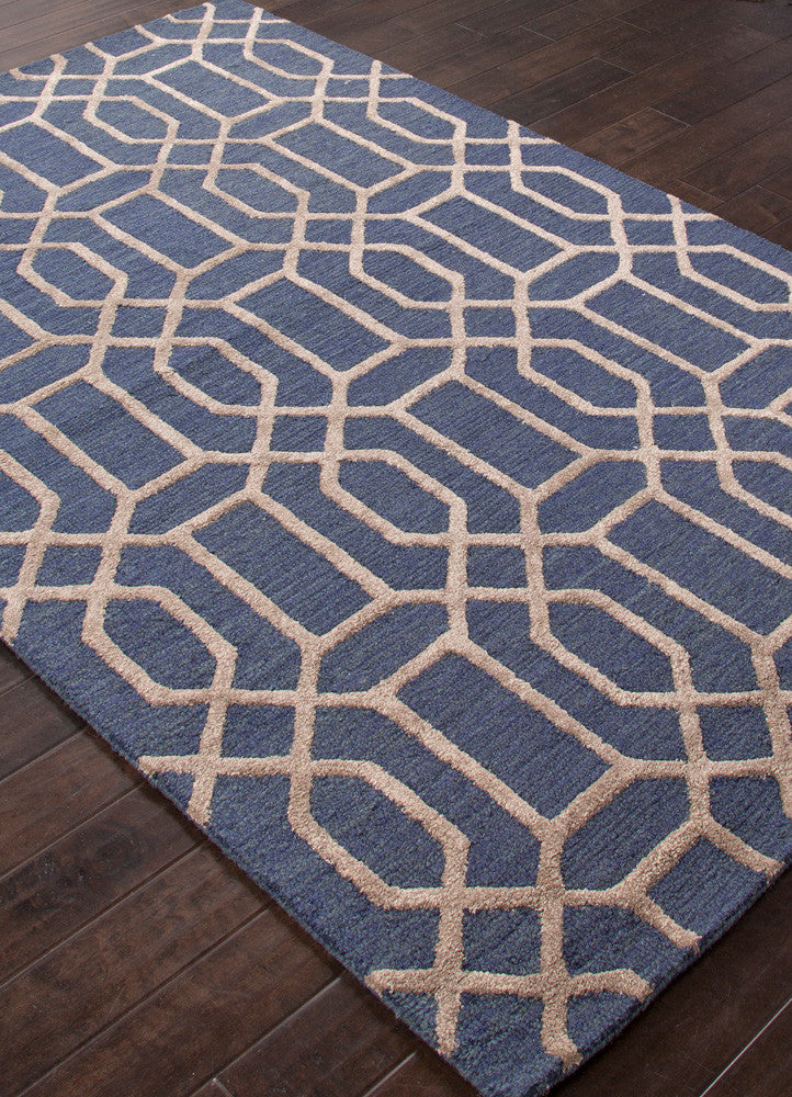 City Bellevue Deep Navy/Dark Gray Area Rug