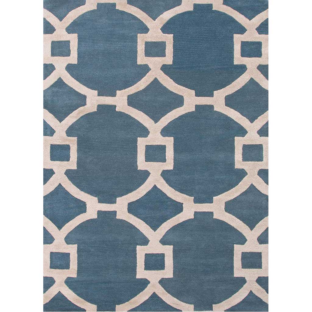City Regency Aegean Blue/Antique White Area Rug