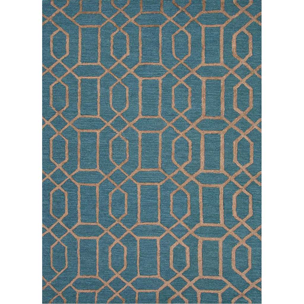 City Bellevue North Sea/Antique Bone Area Rug