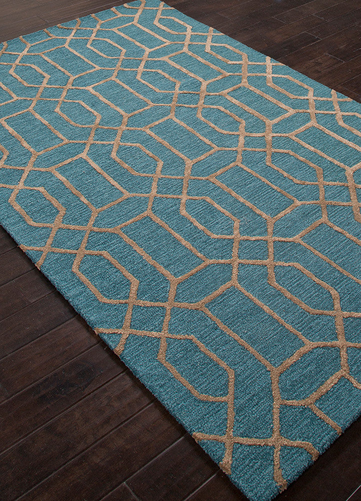 City Bellevue North Sea/Antique Bone Area Rug