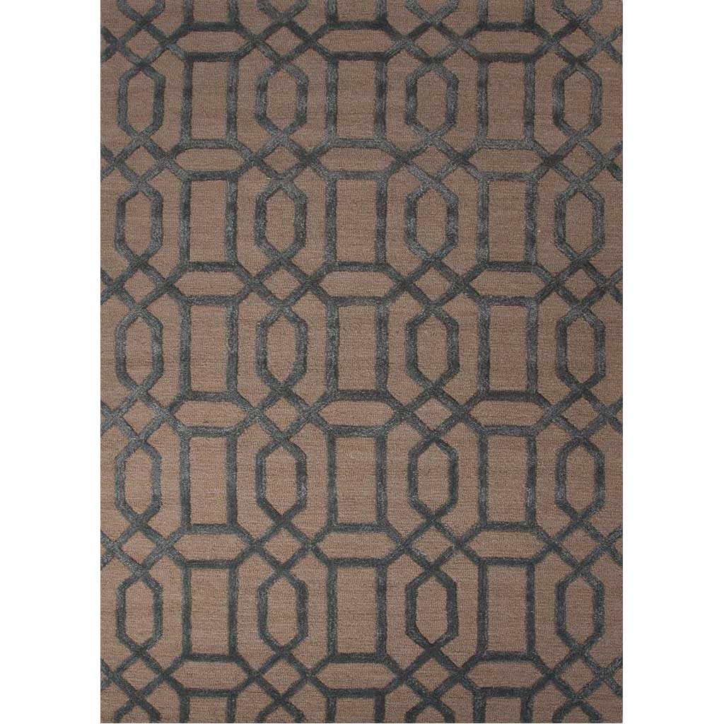 City Bellevue Oatmeal/Smoke Blue Area Rug