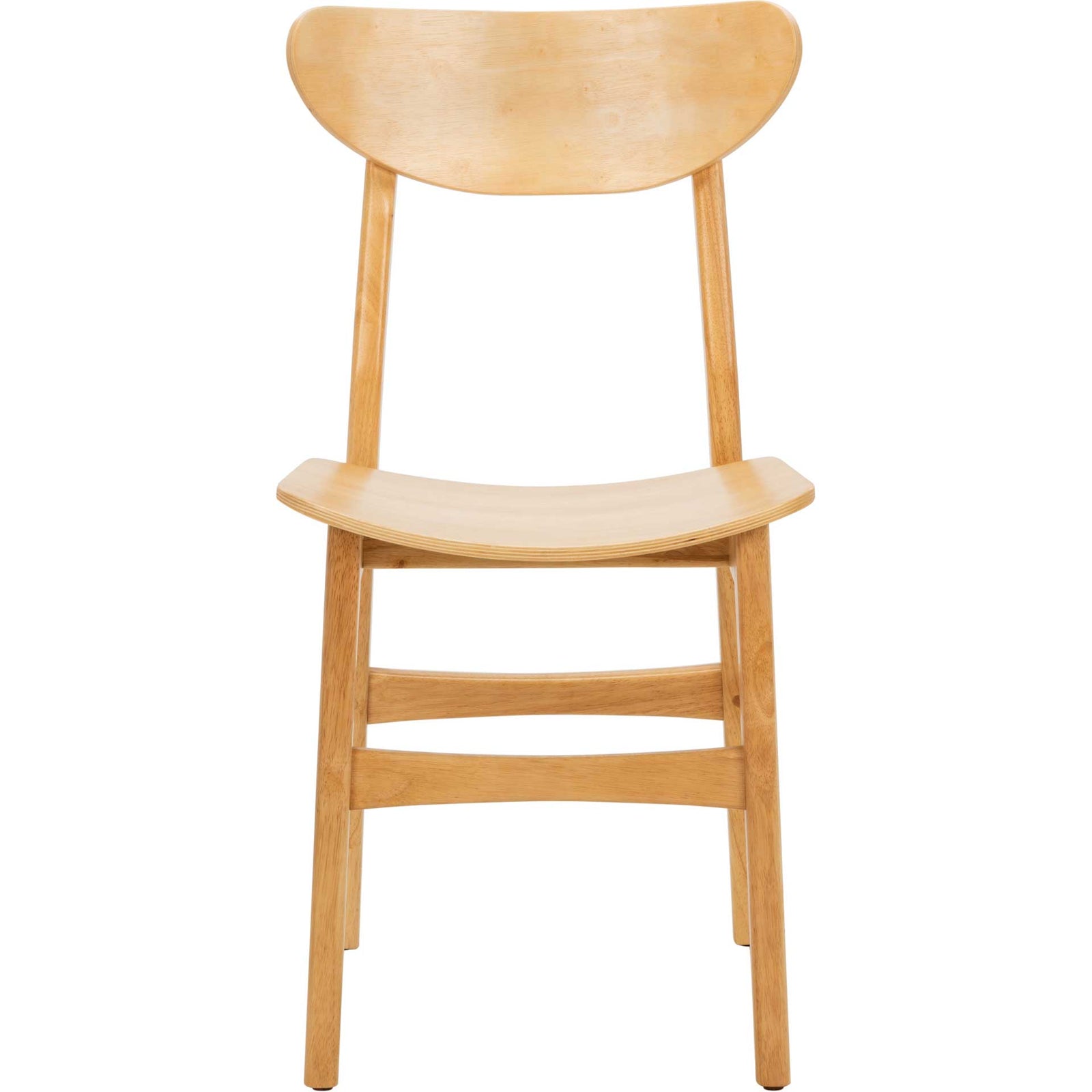 Lucas Retro Dining Chair Natural (Set of 2)