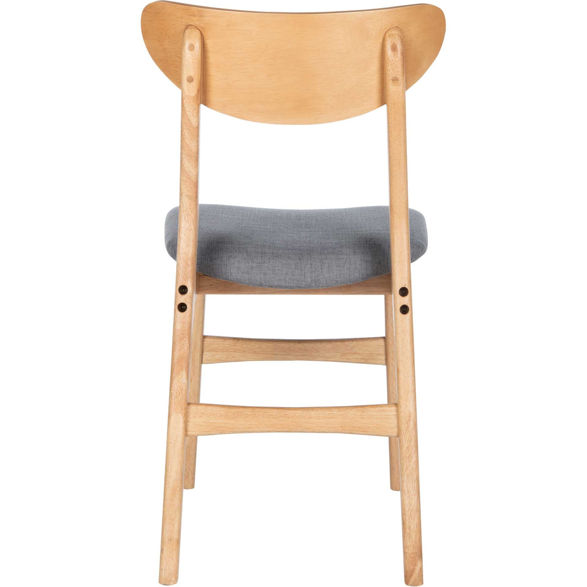 Lucas Retro Dining Chair Natural/Gray (Set of 2)