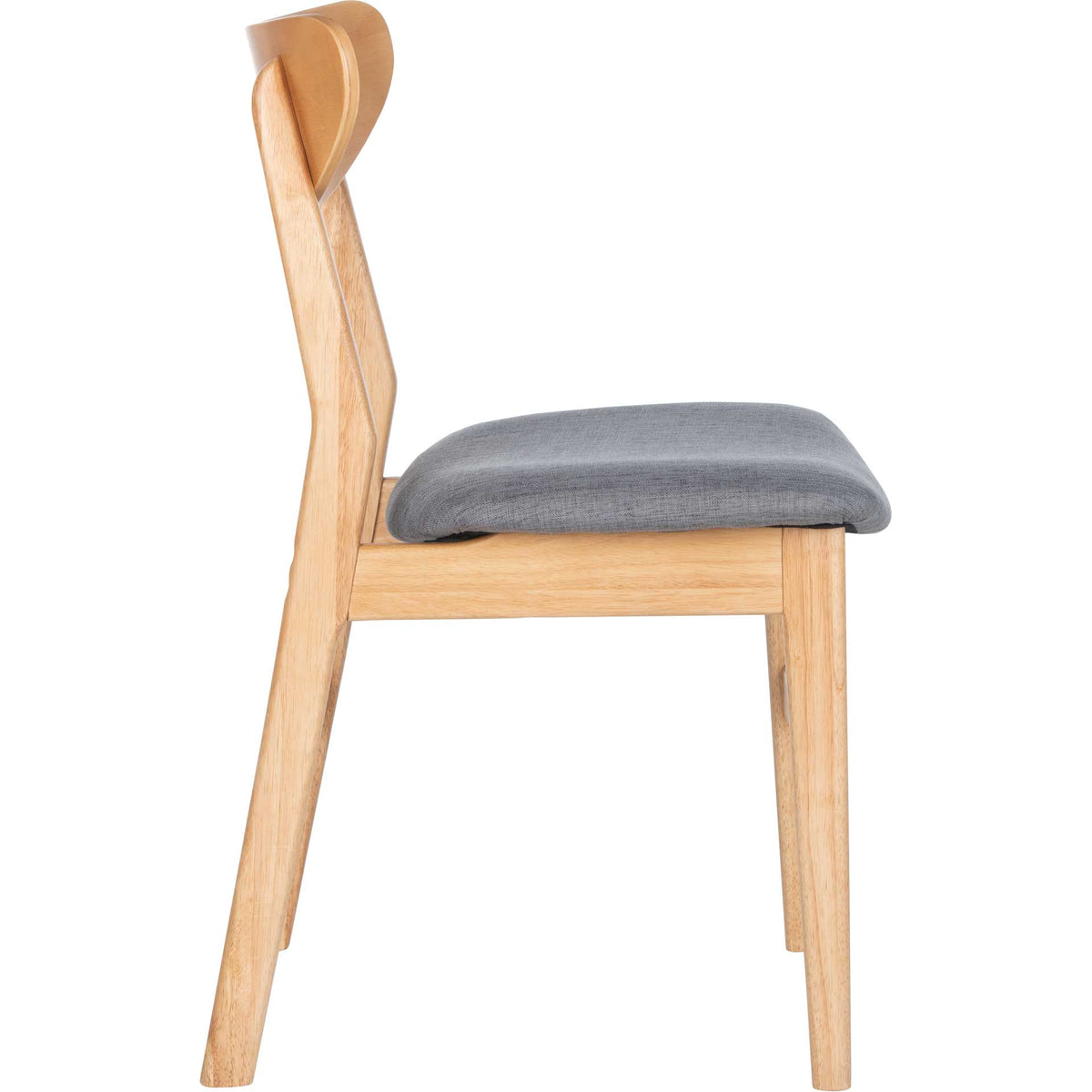 Lucas Retro Dining Chair Natural/Gray (Set of 2)