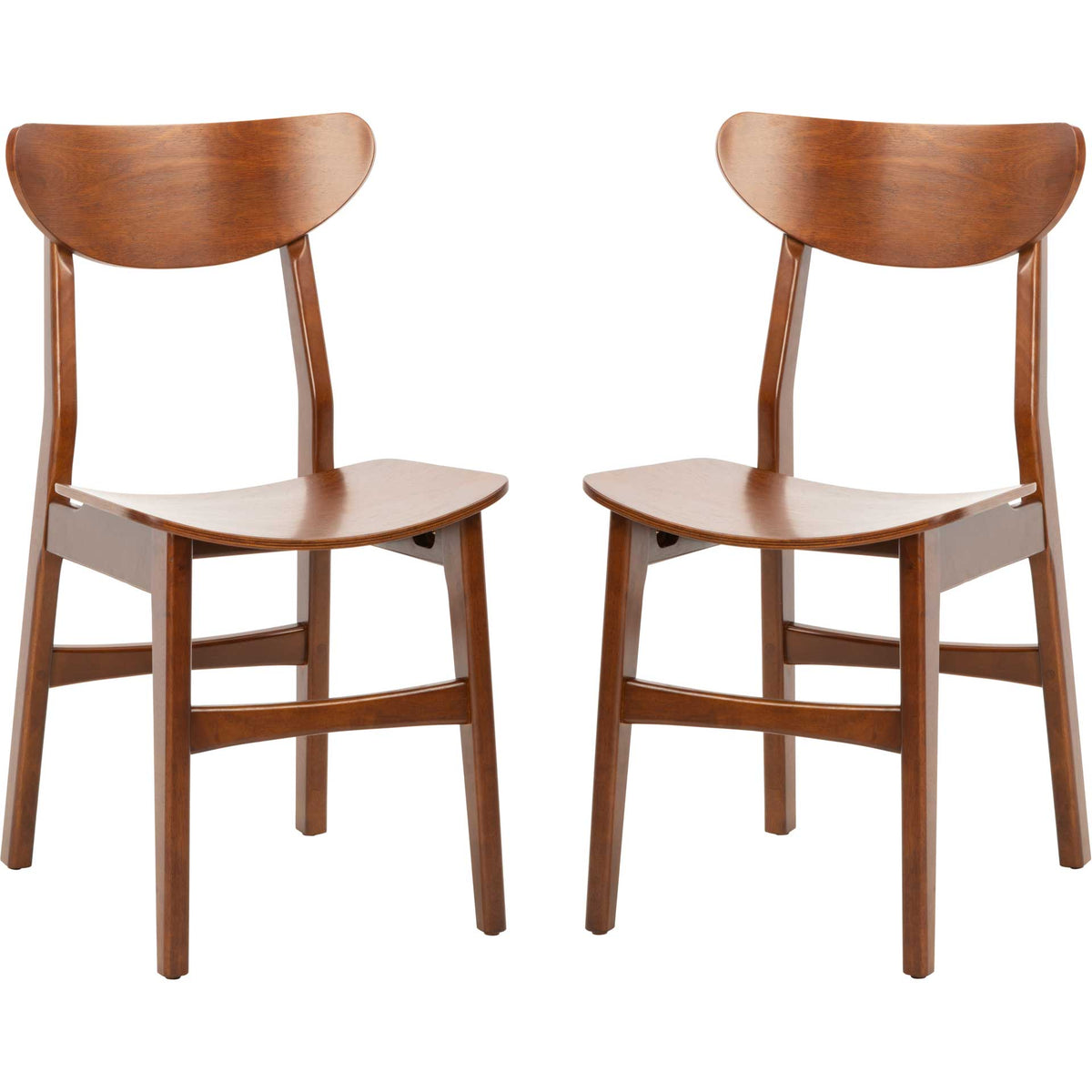 Lucas Retro Dining Chair Cherry (Set of 2)