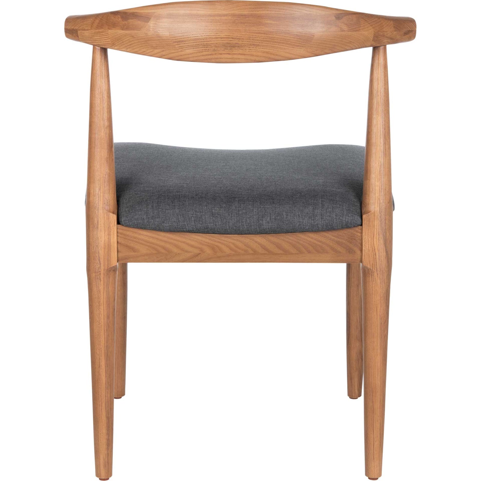 Lilly Dining Chair Brown/Dark Gray (Set of 2)